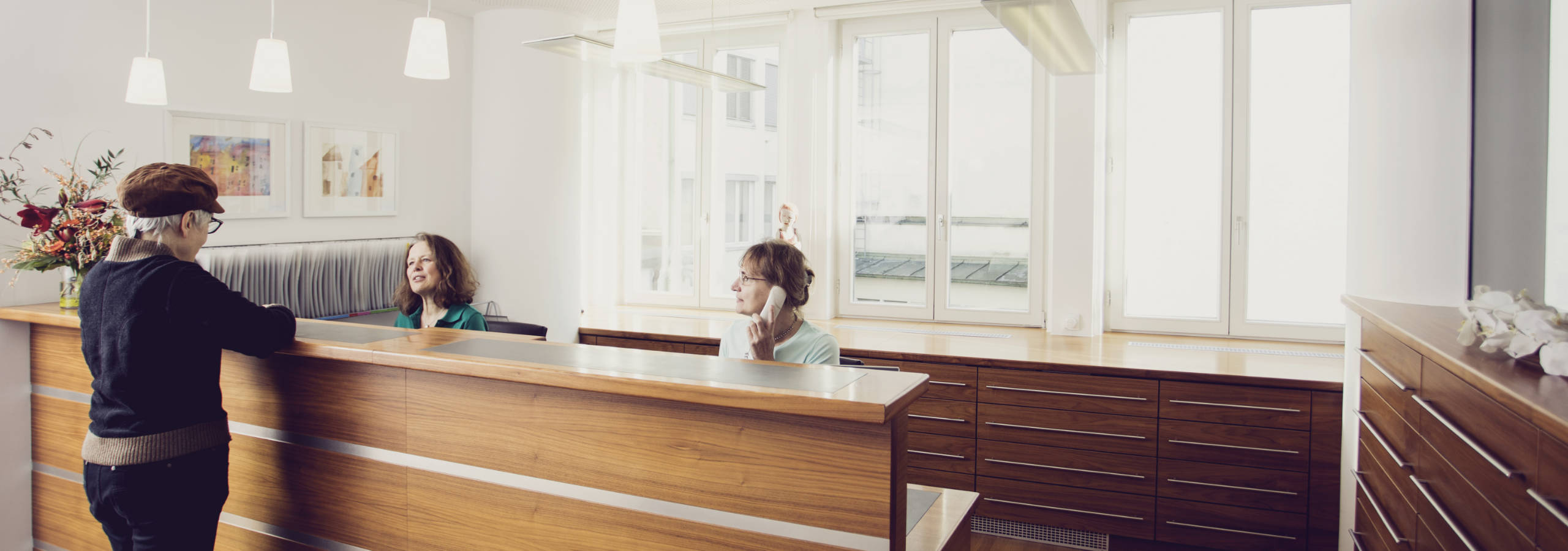 Rezeption Lungenfacharzt in München